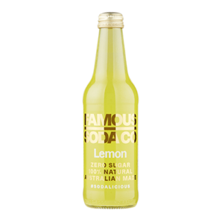 Famous Soda – Lemon Soft Drink