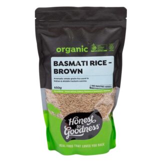 Honest to Goodness - Organic Brown Basmati Rice