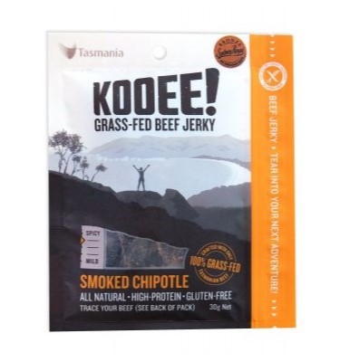 Kooee Beef Jerky - Smoked Chipotle 30g