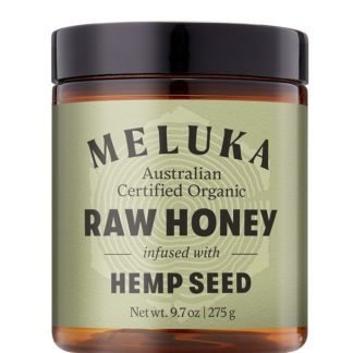 Meluka Native Raw Honey Infused with Hemp Seed