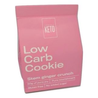 Essentially Keto - Stem Ginger Crunch Cookies