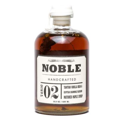 Noble Handcrafted - Vanilla Bean with Chamomile Maple Syrup 450ml
