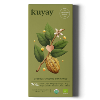 Kuyay Dark Chocolate with Mango