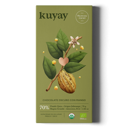 Kuyay Dark Chocolate with Mango