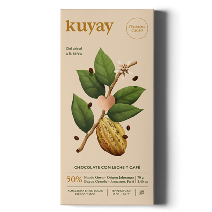 Kuyay Milk Chocolate 50 with Coffee