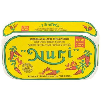 Nuri Extra Spiced Sardines in olive oil 125g