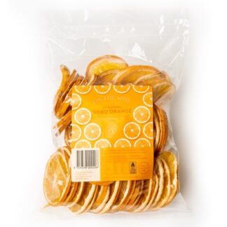 On the Side Dried Orange Slices 250g bag and loose dehydrated orange wheels for cocktail garnish